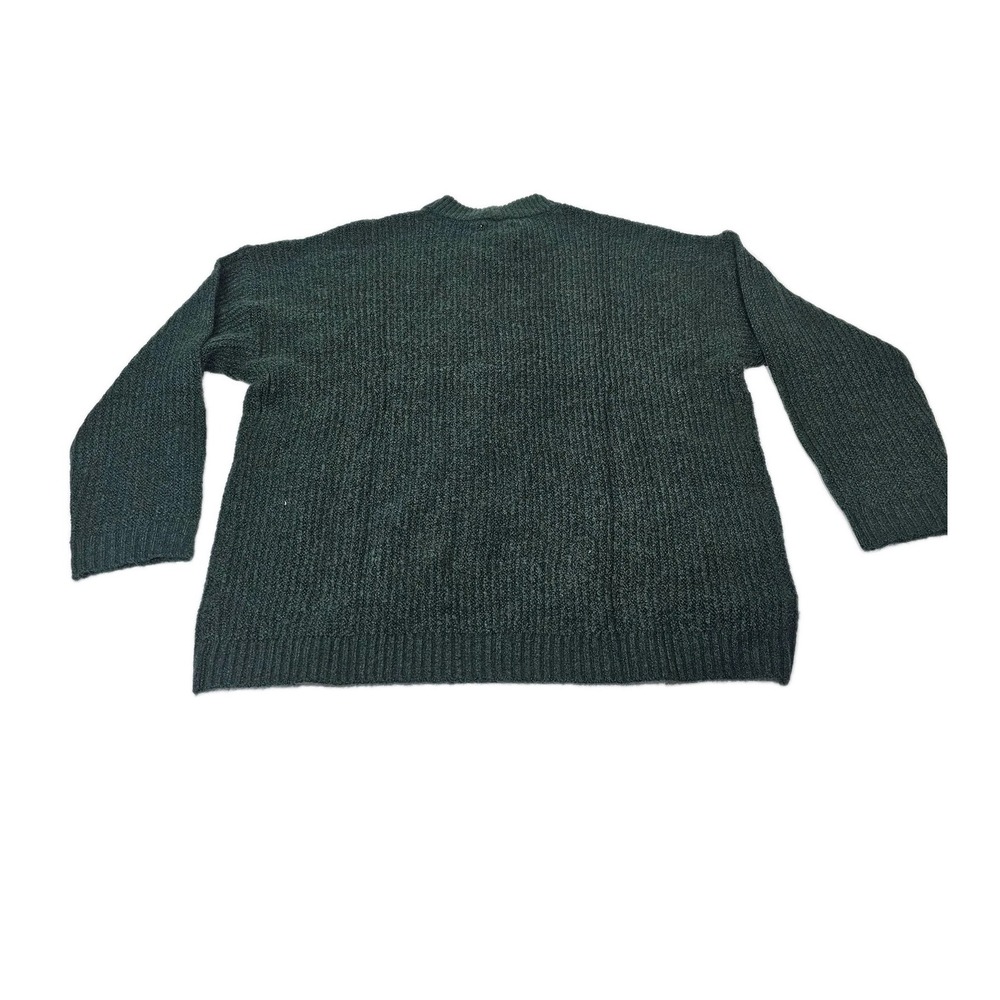 American Eagle Sweater Womens Sz M Green Stretchy Slouchy Comfy NWT - Picture 7 of 9